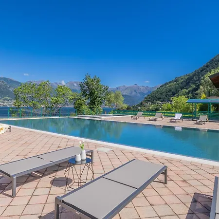 Brezza Del Lario Monolocale Giardino Vista 05-06 Dervio
