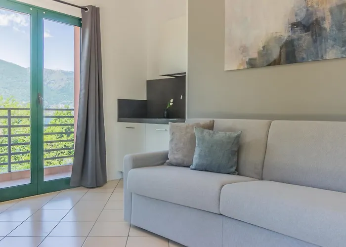 Brezza Del Lario Monolocale Giardino Vista Appartement *