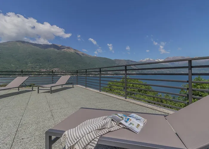 Brezza Del Lario Monolocale Giardino Vista 05-06 * Dervio